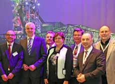 Bild: NRW-Wirtschaftsminister Garrelt Duin (2 v.l.) mit Vertretern des RVR, der RTG und mehrerer RuhrgebietsstÃ¤dte auf der ITB. Rechts im Bild TMO-GeschÃ¤ftsfÃ¼hrer Franz Muckel